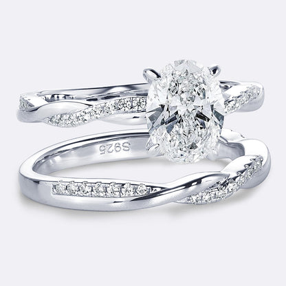 KERXI 2ct Moissanite Engagement Rings